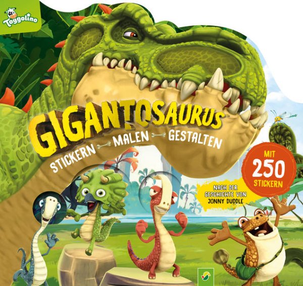 Bild zu Gigantosaurus Stickern - Malen - Gestalten