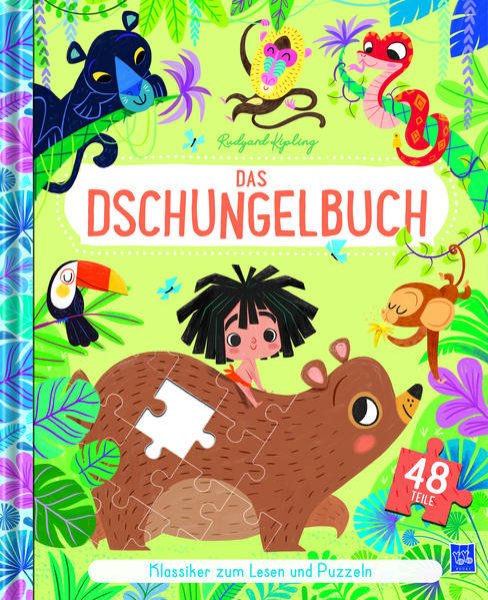 Bild zu Klassiker zum Lesen und Puzzeln - Das Dschungelbuch