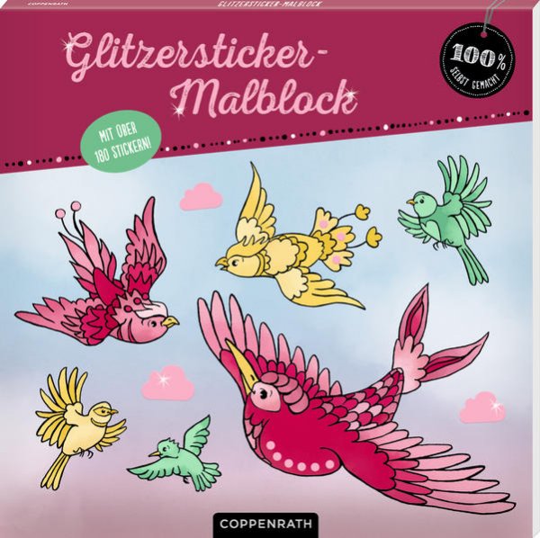 Bild zu Glitzersticker-Malblock