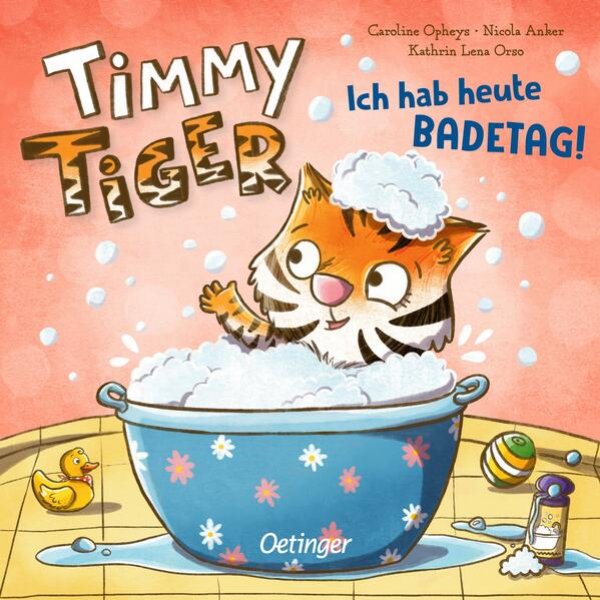 Bild zu Timmy Tiger. Ich hab heute Badetag!