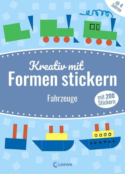 Bild zu Mein kunterbuntes StickerBastelBuch - Fahrzeuge