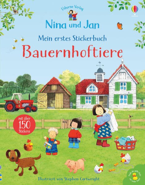 Bild zu Nina und Jan - Mein erstes Stickerbuch: Bauernhoftiere