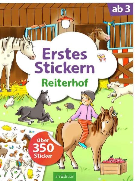 Bild zu Erstes Stickern - Reiterhof