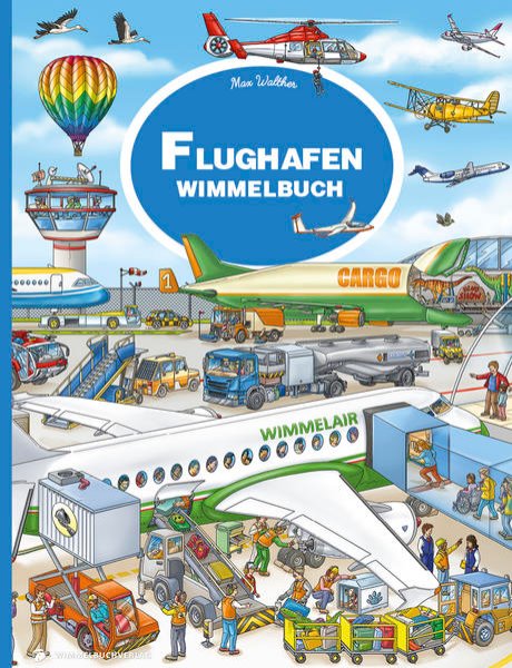 Bild zu Flughafen Wimmelbuch