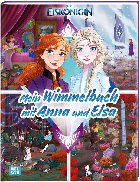 Bild zu Disney Die Eiskönigin: Mein Wimmelbuch mit Anna und Elsa