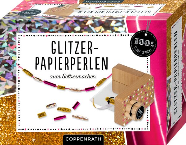 Bild zu Glitzer-Papierperlen