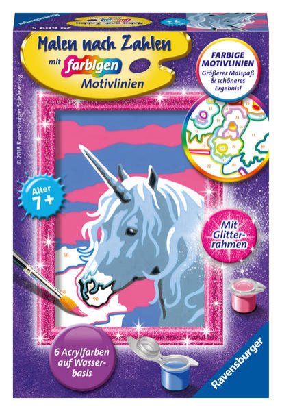 Bild zu Ravensburger Malen nach Zahlen 29609 - Einhorn - Kinder ab 7 Jahren