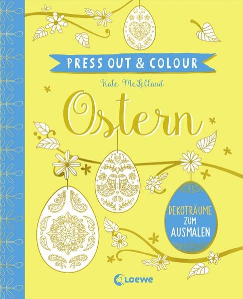 Bild zu Press Out & Colour - Ostern