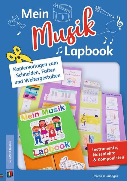 Bild zu Mein Musik-Lapbook - Instrumente, Notenlehre & Komponisten