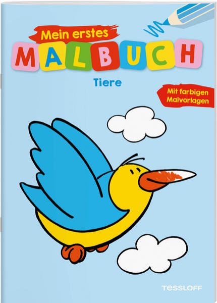 Bild zu Mein erstes Malbuch Tiere