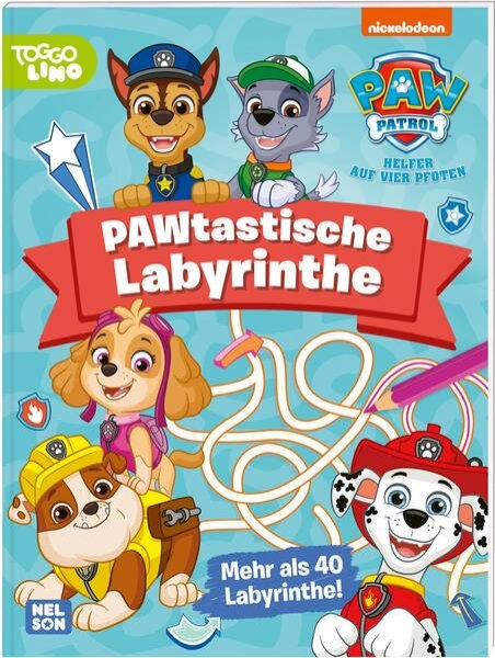 Bild zu PAW Patrol Kindergartenheft: PAWtastische Labyrinthe