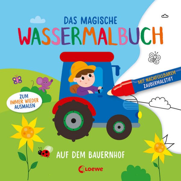 Bild zu Das magische Wassermalbuch - Auf dem Bauernhof