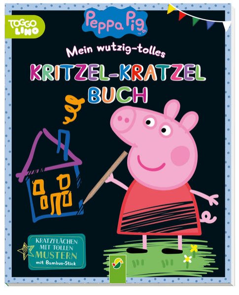 Bild zu Peppa Pig Mein wutzig-tolles Kritzel-Kratzel-Buch