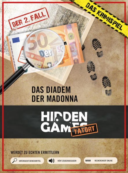 Bild zu Krimi-Spielebox: Hidden Games Tatort - Das Diadem der Madonna (Fall 2)