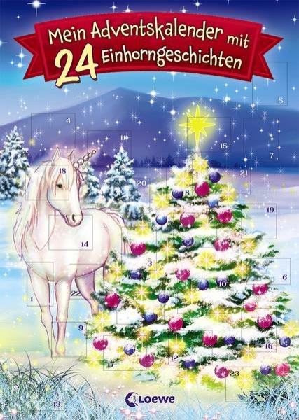 Bild zu Mein Adventskalender mit 24 Einhorngeschichten