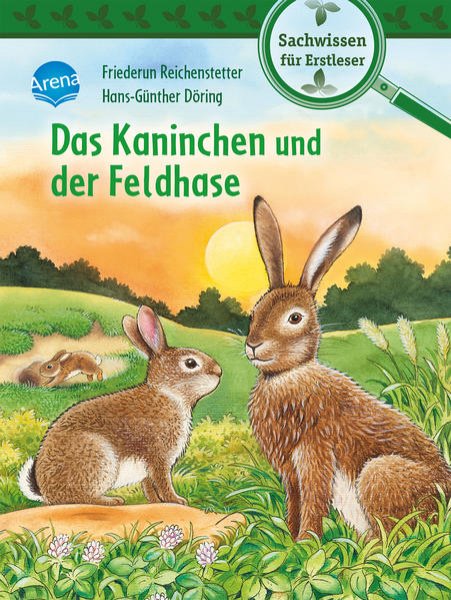 Bild zu Das Kaninchen und der Feldhase