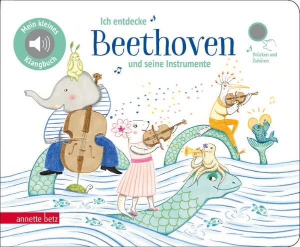 Bild zu Ich entdecke Beethoven und seine Instrumente- Pappbilderbuch mit Sound in hochwertiger Qualität (Mein kleines Klangbuch)