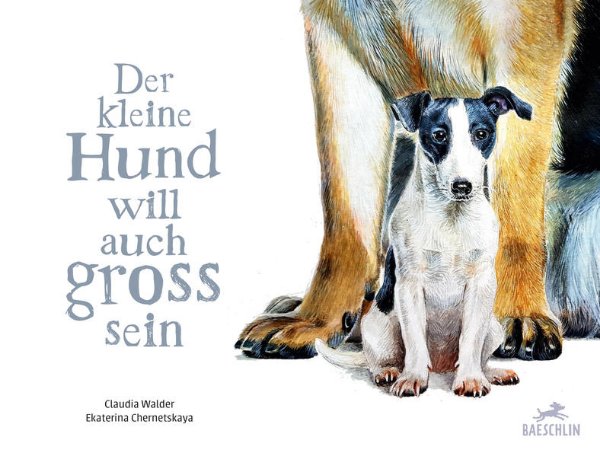 Bild zu Der kleine Hund will auch gross sein