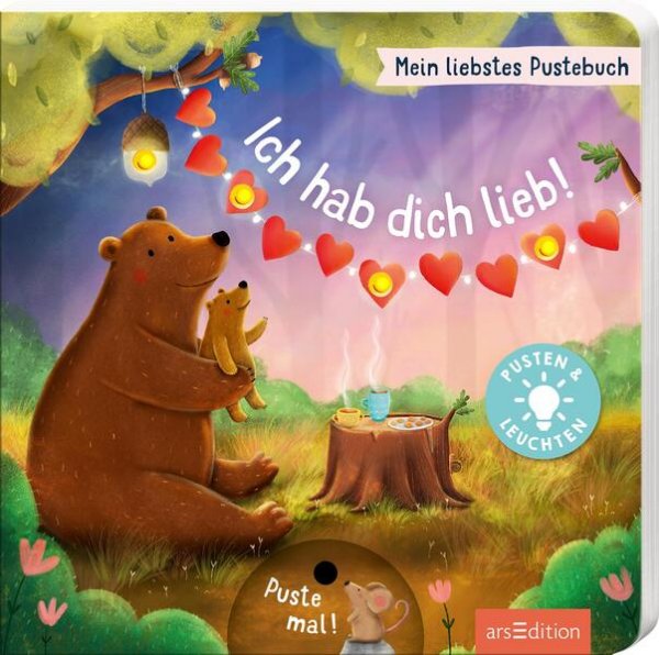 Bild zu Mein liebstes Pustebuch - Ich hab dich lieb!