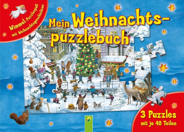 Bild zu Mein Weihnachts-Puzzlebuch. 3 Puzzles mit je 48 Teilen