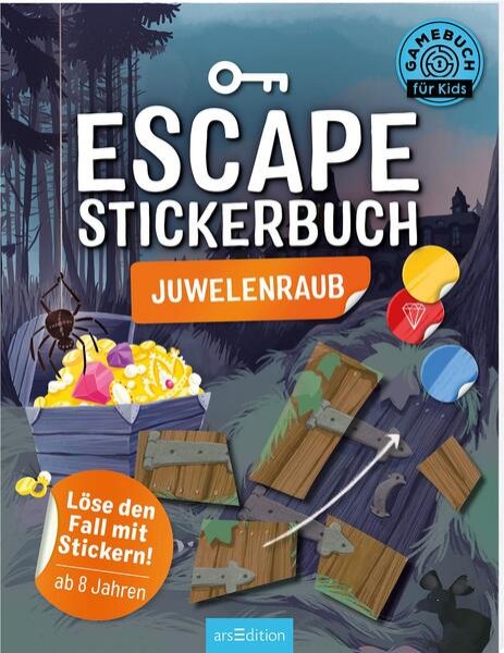 Bild zu Escape-Stickerbuch - Juwelenraub