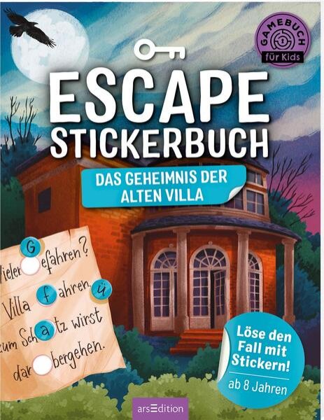 Bild zu Escape-Stickerbuch - Das Geheimnis der alten Villa