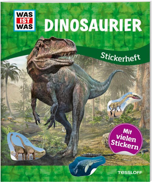 Bild zu WAS IST WAS Stickerheft Dinosaurier