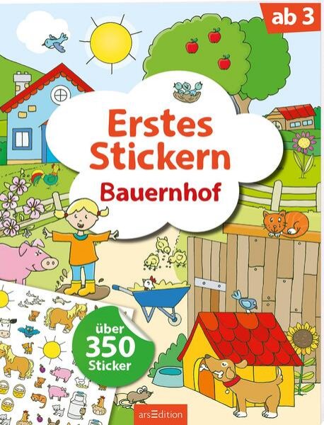 Bild zu Erstes Stickern - Bauernhof