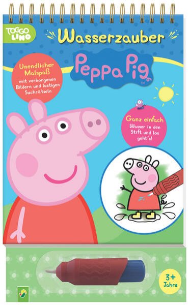 Bild zu Peppa Pig Wasserzauber - einfach mit Wasser malen