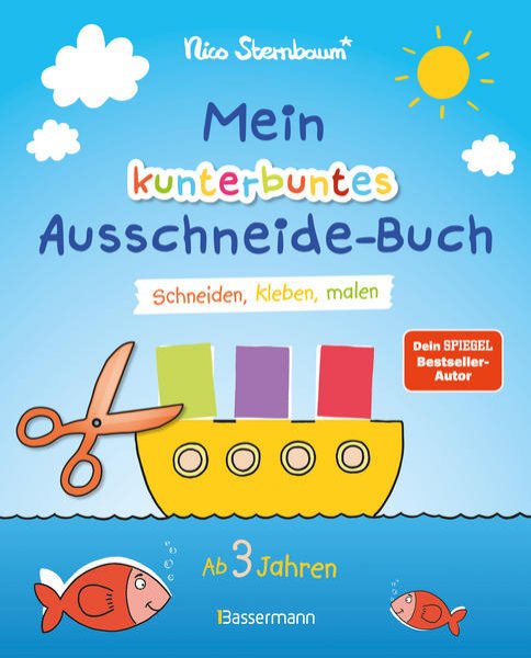 Bild zu Mein kunterbuntes Ausschneide-Buch. Schneiden, kleben, malen ab 3 Jahren