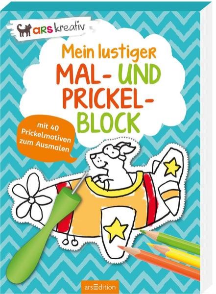 Bild zu Mein lustiger Mal- und Prickelblock