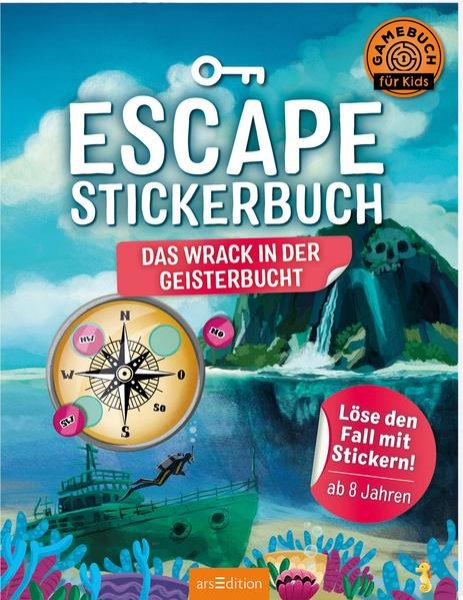 Bild zu Escape-Stickerbuch - Das Wrack in der Geisterbucht