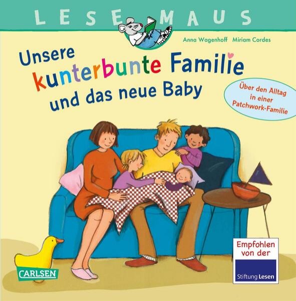 Bild zu LESEMAUS 173: Unsere kunterbunte Familie und das neue Baby