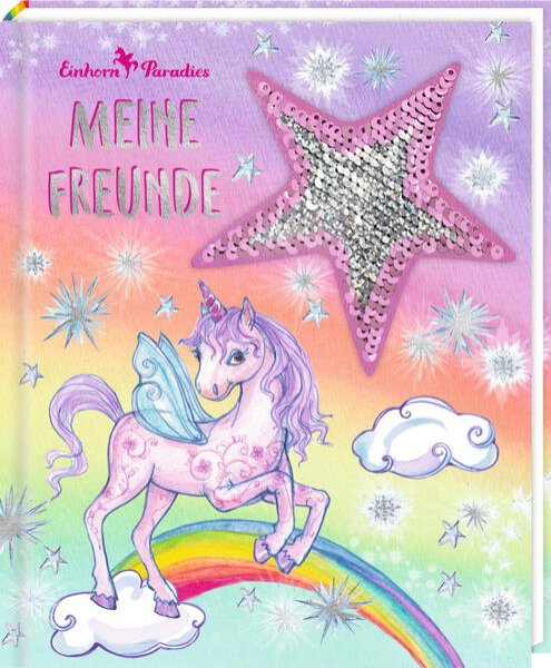 Bild zu Freundebuch - Einhorn-Paradies - Meine Freunde