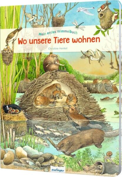 Bild zu Mein erstes Wimmelbuch: Wo unsere Tiere wohnen