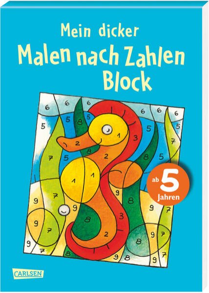 Bild zu Mein dicker "Malen nach Zahlen" Block