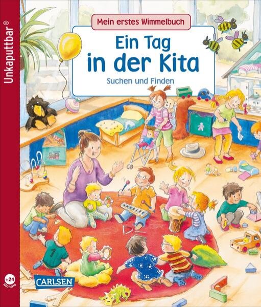 Bild zu Unkaputtbar: Mein erstes Wimmelbuch: Ein Tag in der Kita