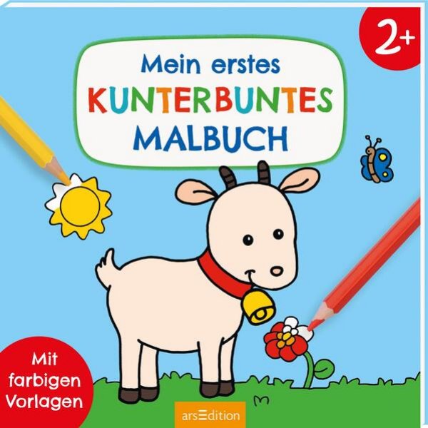 Bild zu Mein erstes kunterbuntes Malbuch ab 2