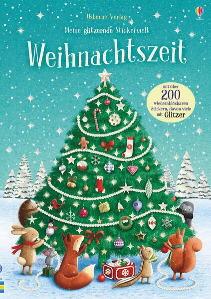 Bild zu Meine glitzernde Stickerwelt: Weihnachtszeit