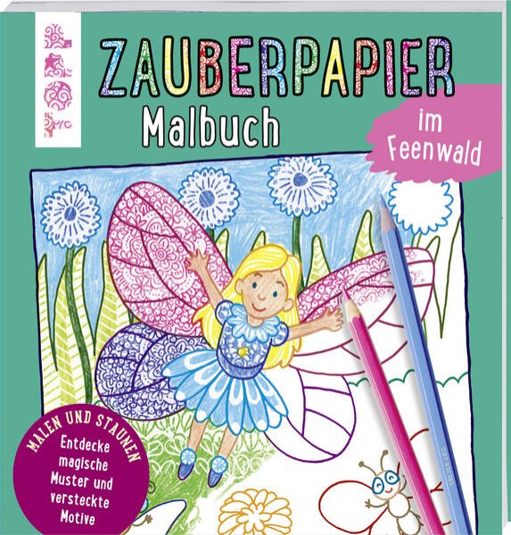 Bild zu Zauberpapier Malbuch im Feenwald