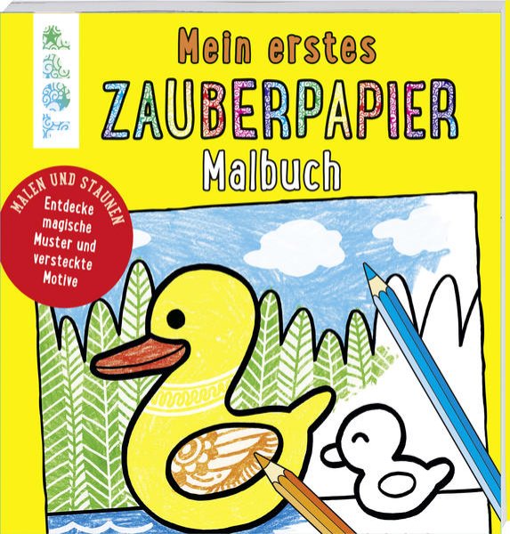 Bild zu Mein erstes Zauberpapier Malbuch