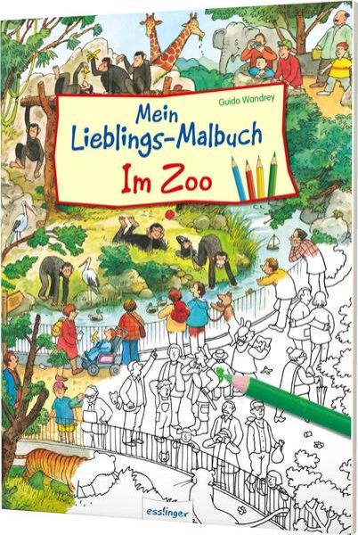 Bild zu Mein Lieblings-Malbuch - Im Zoo