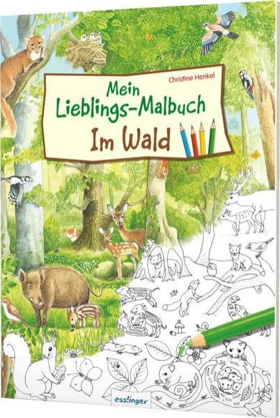 Bild zu Mein Lieblings-Malbuch - Im Wald