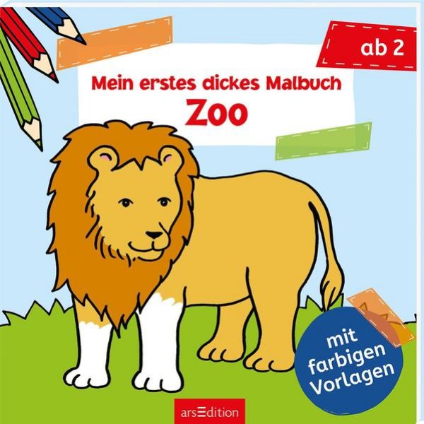 Bild zu Mein erstes dickes Malbuch ab 2 - Zoo