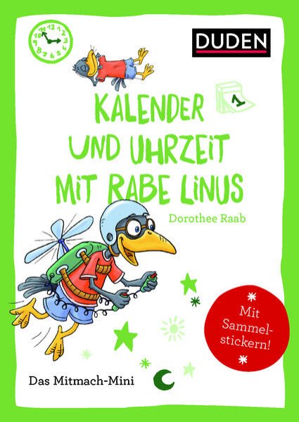 Bild zu Duden Minis (Band 17) - Kalender und Uhrzeit mit Rabe Linus