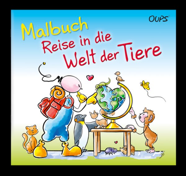 Bild zu Oups Malbuch - Reise in die Welt der Tiere