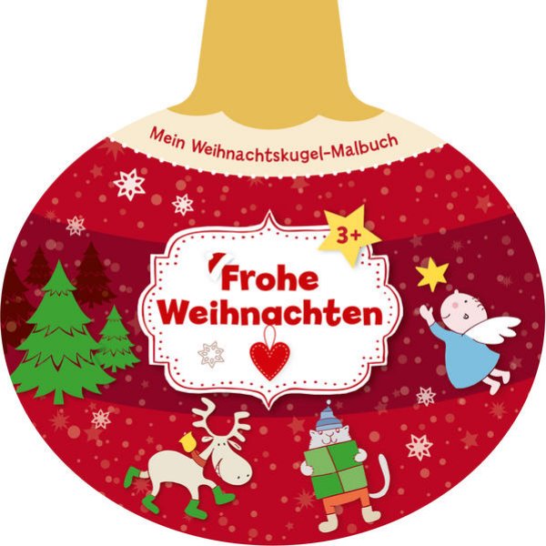 Bild zu Mein Weihnachtskugel-Malbuch: Frohe Weihnachten