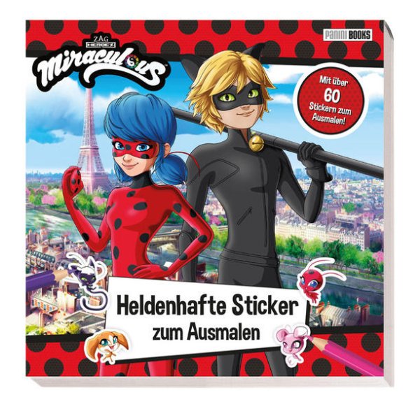 Bild zu Miraculous: Heldenhafte Sticker zum Ausmalen