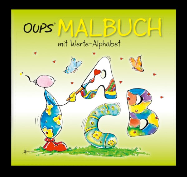 Bild zu Oups Malbuch mit Werte-Alphabet