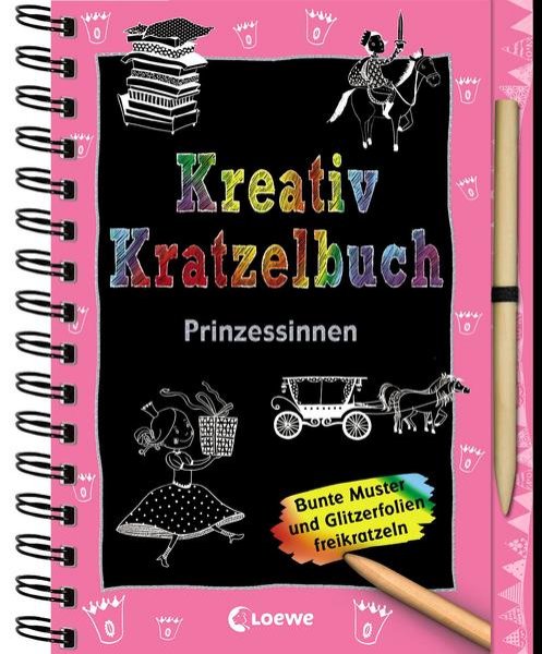 Bild zu Kreativ-Kratzelbuch: Prinzessinnen